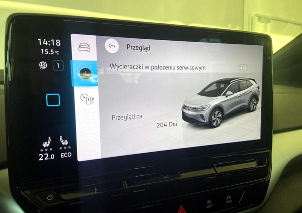 Volkswagen ID.4 cena 149900 przebieg: 25813, rok produkcji 2022 z Mogilno małe 742